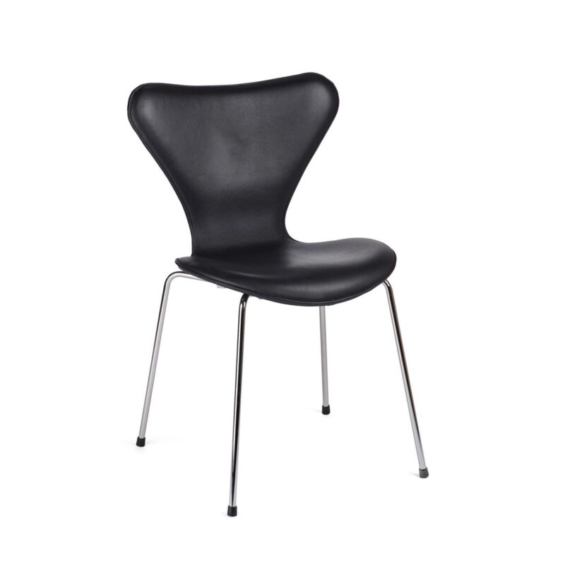 Series 7 Cover - Comfort Black - Front-Padded Chair - Image 2