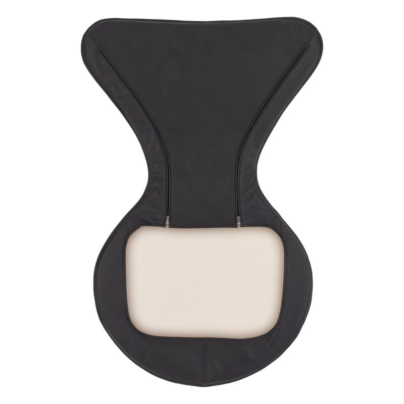 Series 7 Cover - Comfort Black - Front-Padded Chair - Image 4